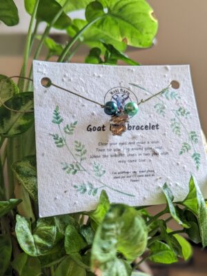 Goat hug bracelet