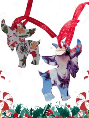 Goat in the tree Christmas decoration